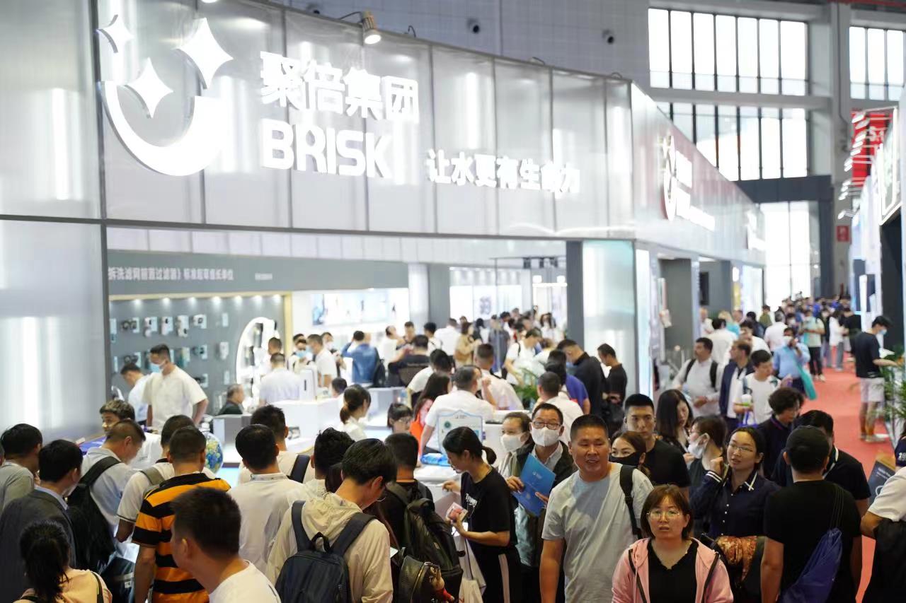 完美收官︱聚倍集團(tuán)在上海水展?jié)M載而歸，再現(xiàn)凈水科技魅力！